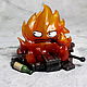 3D фигурка Кальцифер Ходячий замок calcifer. Статуэтка. Антонина (happyfingers). Ярмарка Мастеров.  Фото №9