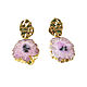Quartz earrings 'Pink drops' buy earrings with pink stone. Earrings. Irina Moro. My Livemaster. Фото №5