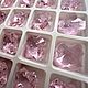 Подвеска крест кристалл 14 мм pink(2886). Подвески. Украшай. Ярмарка Мастеров.  Фото №5