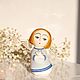 Angel with dove Figurine gift for Easter, Figurine, Sergiev Posad,  Фото №1