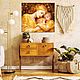 Golden Painting Mom and Kids. Love Painting Family. Family portrait. Pictures. House of the Sun (irina-bast). Online shopping on My Livemaster.  Фото №2