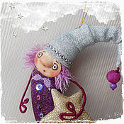 Куклы и игрушки handmade. Livemaster - original item interior doll: The month with the star. Handmade.