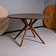 Обеденный круглый стол из массива ясеня. Столы. WFN Furniture - Столы на заказ. Ярмарка Мастеров.  Фото №6