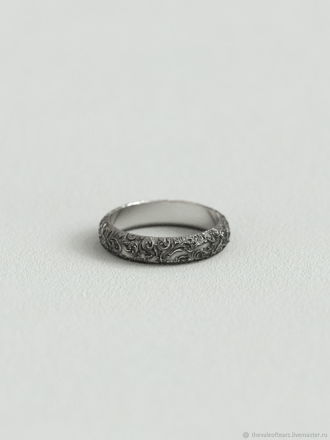 Кольцо Ornament Band Ring в интернет-магазине Ярмарка Мастеров по цене ...