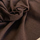 Ткань костюмная шерстяная Сукно коричневое, 280 г. Ткани. Best Fabric. Интернет-магазин Ярмарка Мастеров.  Фото №2
