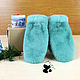 Whole fur mink mittens mittens for lovely ladies 2. Seven colors. Mittens. Mishan (mishan). My Livemaster. Фото №5