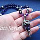 Колье с аметистами ,,AMETHYST SNAKE,,. Колье. Tati Style. Ярмарка Мастеров.  Фото №6