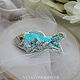 Order Fish brooch embroidered with beads. vettochka. Livemaster. . Brooches Фото №3