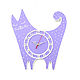 Настенные часы для дома Веселый кот. Часы классические. Irina Christmas Decor. Ярмарка Мастеров.  Фото №4