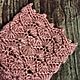 Митенки крючком пыльная роза. Митенки ажурные пыльная роза. Митенки. Multi Color Crochet (voronkova-olga). Ярмарка Мастеров.  Фото №5