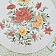 Винтаж: Блюдо для торта от Villeroy&Boch Summerday 1980-х г Германия. Сервизы винтажные. Love&Vintage. Интернет-магазин Ярмарка Мастеров.  Фото №2