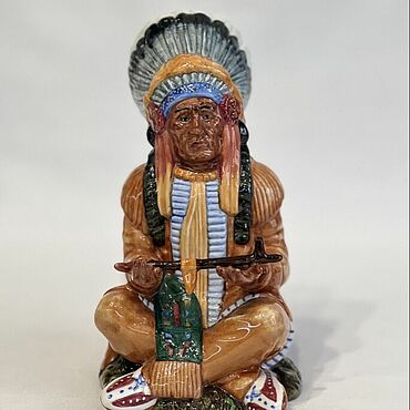 Винтаж ручной работы. Ярмарка Мастеров - ручная работа Винтаж: «Вождь» , Royal Doulton, Англия.. Handmade.