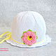 Panama hats for girls 'Daisy summers' -2. Panama. Olgamusinaekb. Online shopping on My Livemaster.  Фото №2