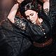 Платье "Black diamond", хлопок, кружево, БОХО. Платья. Наталья Лелякова. Ярмарка Мастеров.  Фото №6