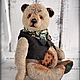 Order Sir Romuald, author Teddy bear (23cm). Olga Rybkina. Livemaster. . Teddy Bears Фото №3