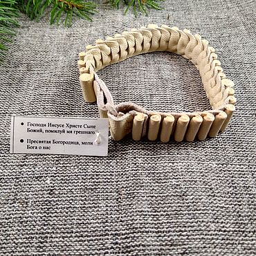 Украшения ручной работы. Ярмарка Мастеров - ручная работа Православные четки - Лестовка - 33 зерна. Handmade.