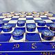 Order Chess checkers made of wood 'Gzhel', hand-painted. Anna Fekolkina chess-souvenirs. Livemaster. . Chess Фото №3