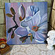 Pintura al óleo flores ' Rama de Magnolia'. Pictures. Buenas pinturas de Irina Belozerova. Ярмарка Мастеров.  Фото №5