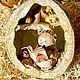 Рез. Ёжик в домике. Елочные игрушки. Ткачёва Татьяна (tkacheva-tatiana). Интернет-магазин Ярмарка Мастеров.  Фото №2
