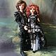 BJD куклы, Даниэль и Селин, 1/4, В стиле стимпанк-рок. Шарнирная кукла. MariyaArtDolls Мария Громова. Ярмарка Мастеров.  Фото №4