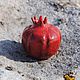 Mini vase 'Pomegranate'. Vases. author's ceramics. Online shopping on My Livemaster.  Фото №2