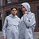 Order Waterproof Raincoat with buttons, Anorak. zuevraincoat (zuevraincoat). Livemaster. . Raincoats and Trench Coats Фото №3