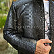 Men's jacket from Python. Mens outerwear. exotiqpython. My Livemaster. Фото №5