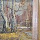 Заказать  Картина Мухамедшин 2012 год весенний лес березы. Antik-vintag. Ярмарка Мастеров. . Элементы интерьера Фото №3