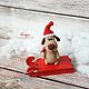 Master class 'Toto Dog' (description of knitting). Knitting patterns. HandMade by Venelopa'TOYS. My Livemaster. Фото №4