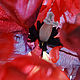 Тюльпан 'Попугайный' цветы из ткани. Цветы. Евгения 'HAT TIME' шляпы и цветы. Ярмарка Мастеров.  Фото №4