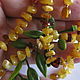 Beads 'Small peas' natural amber, Kaliningrad. Necklace. Rimliana - the breath of the nature (Rimliana). My Livemaster. Фото №6
