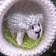 Вязаная новогодняя елочная игрушка Овечка в полусфере, Елочные игрушки, Липецк,  Фото №1