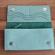 Сумки и аксессуары handmade. Livemaster - original item Women`s wallet genuine leather. Handmade.