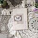Handmade postcard, PROVENCE style.textile-lace. Cards. svetafka-handmade. My Livemaster. Фото №5