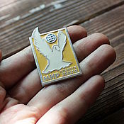Винтаж: Винтажный советский значок "Голубь мира СССР"