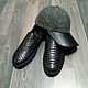 Slip-ons and a baseball cap made of Python leather and grey tweed, in stock!. Slip-ons. SHOES&BAGS. My Livemaster. Фото №5
