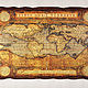 Wall mural 'Ancient map'. Pictures. WoodBro. Online shopping on My Livemaster.  Фото №2