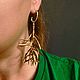 Подвеска веточка розмарина. Фурнитура для украшений. Viktolia. Заготовки для украшений. Ярмарка Мастеров.  Фото №6