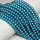 Order Glass pearls 6 mm 30 pcs Blue-blue premium. agraf. Livemaster. . Beads1 Фото №3