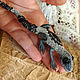A beaded brooch 'Lisa' Brooch lizard. Spring brooch. Brooches. master Alena Litvin. My Livemaster. Фото №4