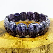 Украшения handmade. Livemaster - original item Purple Twilight Bracelet (calcite). Handmade.