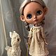Заказать Кукла Blythe custom doll, collection doll, OOAK TBL dark, лама. Людмила (akvareel). Ярмарка Мастеров. . Кукла Кастом Фото №3