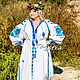 Embroidered Boho Dress 4 wedges, ethno style boho chic, Bohemian. Dresses. 'Viva'. Online shopping on My Livemaster.  Фото №2