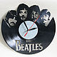 "Beatles" из редкой коллекции виниловых часов, Часы из виниловых пластинок, Харьков,  Фото №1