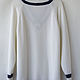 V-neck jumper with striped trim. Jumpers. stylish things. My Livemaster. Фото №4