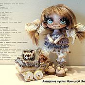Настенька Авторская текстильная кукла