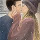 Поцелуй. Картины. Чувства на холсте. Ярмарка Мастеров.  Фото №5