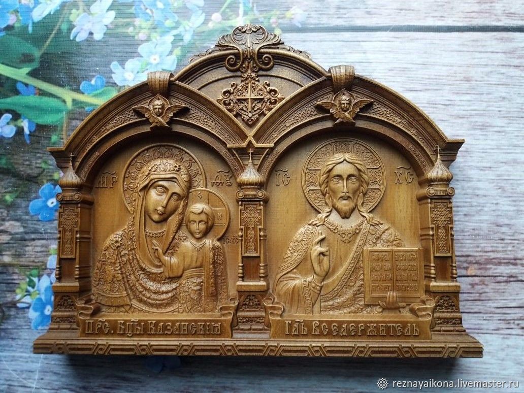 Иконы Из Дерева Ручной Работы Фото