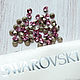 4 мм, Light Rose, Шатон Swarovski 1088 Сваровски кристалл. Кабошоны. Volshebno. Интернет-магазин Ярмарка Мастеров.  Фото №2