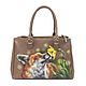Medium bag 'Fox and Narcissus'. Classic Bag. Pelle Volare. Online shopping on My Livemaster.  Фото №2